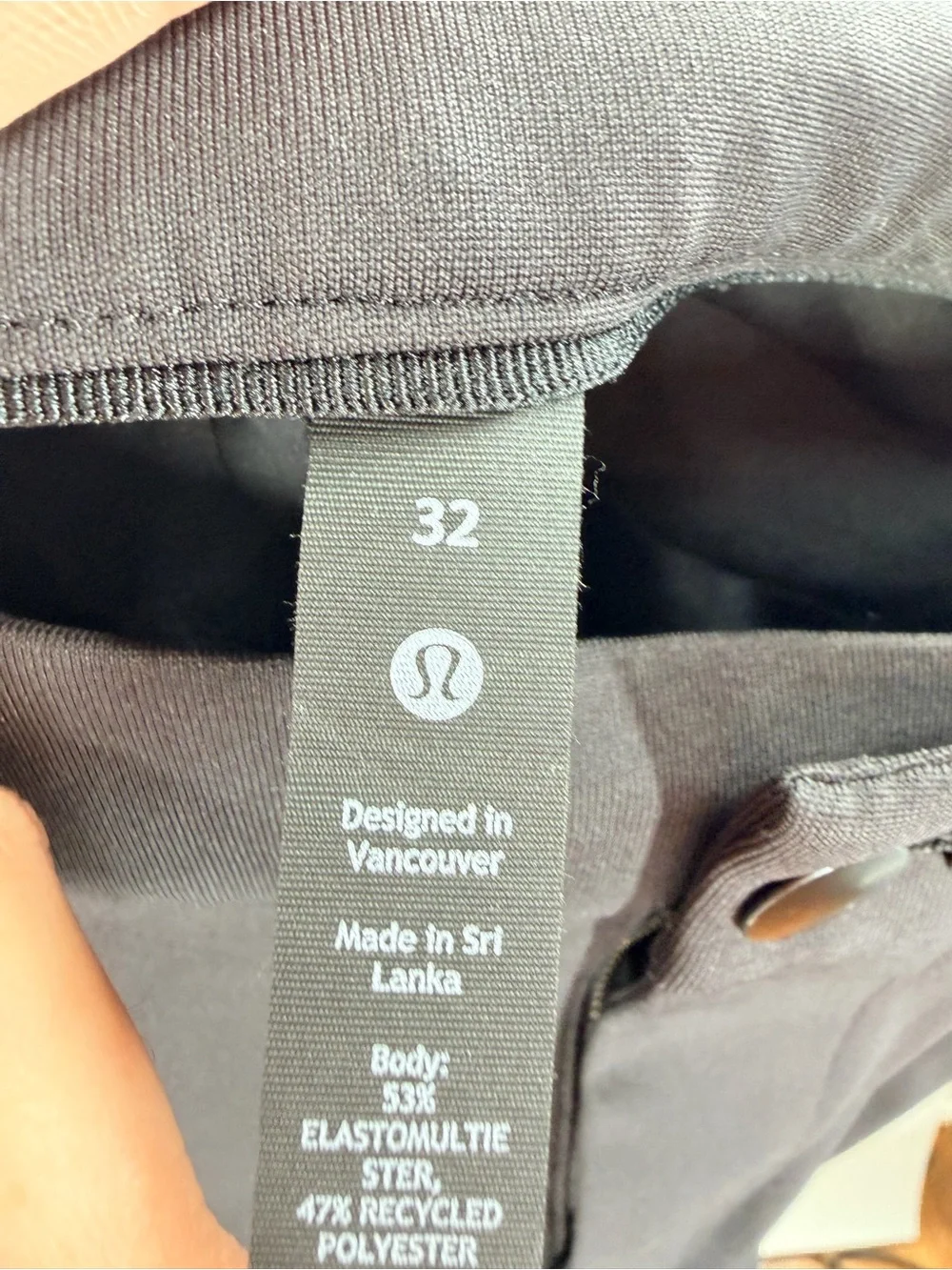 EUC Lululemon Black Commission Pants